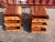 Late 20th Century Art Deco Bentwood 3 Drawer Nightstands, Pair For Sale - Image 4 of 6