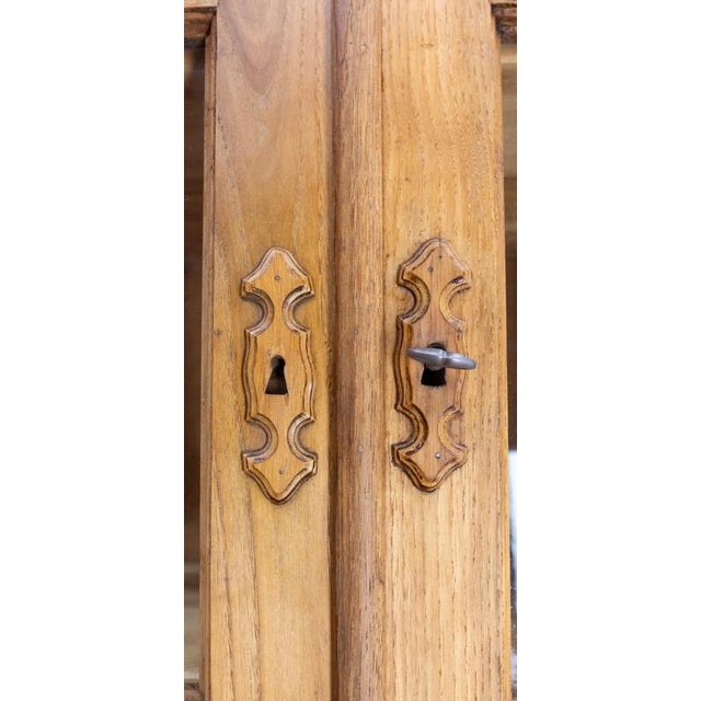 Mid 19th Century Louis Philippe French Chestnut Bookcase For Sale - Image 10 of 18