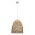Jamie Young Netted Corn Straw Rope Pendant For Sale