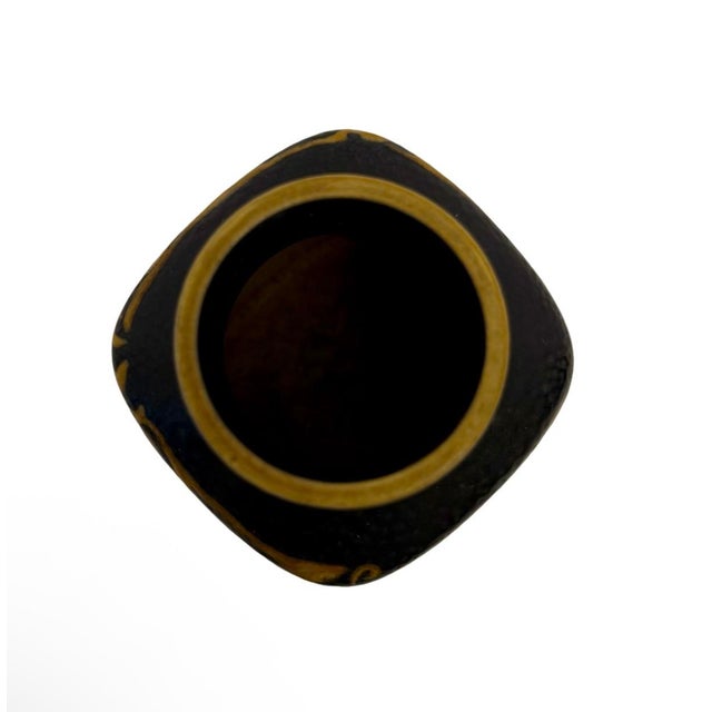 VTG Faience Baca 4.25” Vase By Nils Thorsson For Royal Copenhagen 714-3362 (C-5). This beautiful vintage vase is in good...