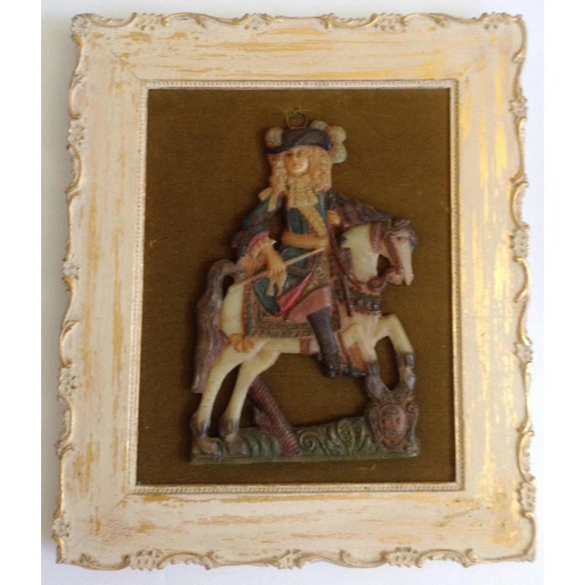 Wax portraits became popular in the 18th century. As the costume on the gentleman appears to be that of the 17th century,...