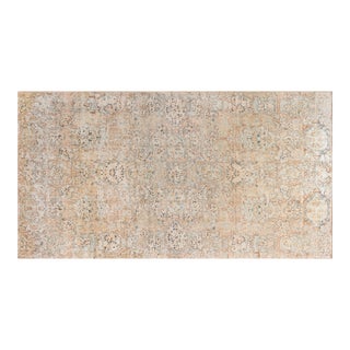 Antique Persian Kirman Handmade Wool Rug For Sale