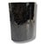 1970s 1970s–1980s Japanese Black Ceramic Modernist Ikebana Vase With Circular Aperture For Sale - Image 5 of 10