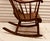 Classic Antique Primitive American Mahagony Spindle Back Rocking Chair For Sale - Image 10 of 10