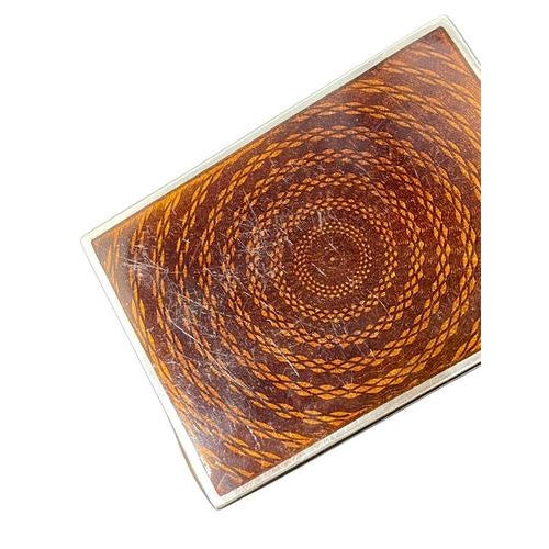 Viennese Silver Enamel Guilloche Box, 1922 For Sale - Image 10 of 12