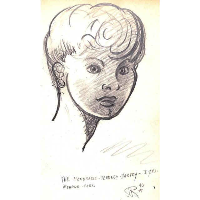 Red Irlanda 1946 Leather Bound Scrapbook For Sale - Image 8 of 11