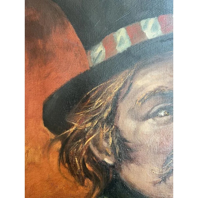 I. Tomig, L'homme et la chope de bière, Oil on Canvas, Framed For Sale - Image 7 of 12