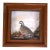 Hand Painted Quail Composition Relief Sculpture & Landscape by Joseph Q. Whipple (Signed) For Sale