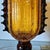 Amber 1980s Pair of Amber Murano Glass Vases, Neoclassical Style For Sale - Image 8 of 10