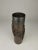 Metal Vintage Brutalist Vase, 1970 For Sale - Image 7 of 10