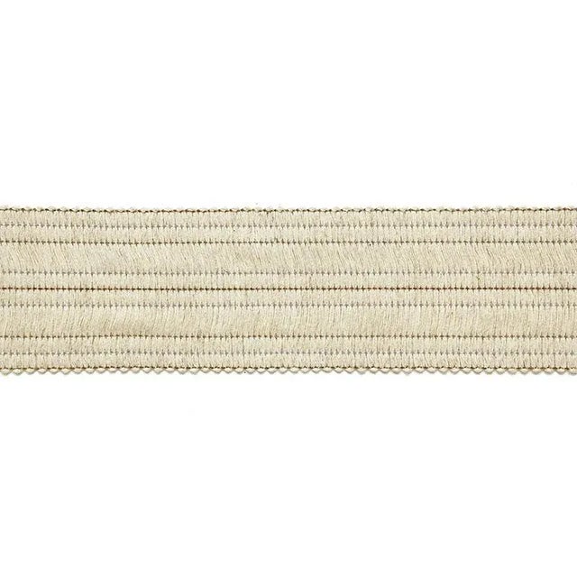 Contemporary Schumacher Vincent Linen Braid in String For Sale - Image 3 of 3
