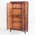 Rustic Vintage Parisian Wardrobe Two-Door in Pine, 1950s For Sale - Image 3 of 14
