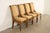 Karges Furniture Karges French Regency Louis XVI Carved Walnut and Gold Gilt Dining Chairs | Set of Four For Sale - Image 4 of 14