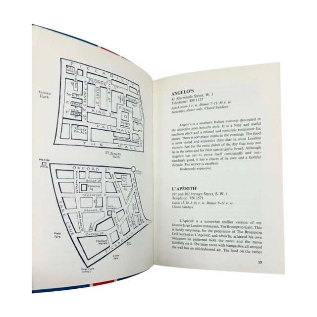 Paper Gourmet Magazine's London at Table by Margaret Costa 1971 Book For Sale - Image 7 of 12