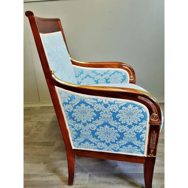 French Empire Restoration Period Armchair, 1825 For Sale - Image 6 of 18