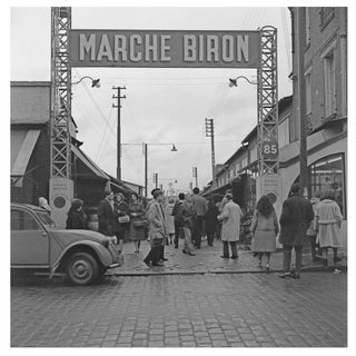 'Marché Biron' Unframed Archival Pigment Print For Sale