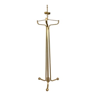 Baker Modern Brass Finished Larimar Floor Lamp For Sale