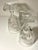 19th Century Cut Crystal Bucket Rummers- a Pair For Sale - Image 4 of 7