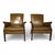 Leather Chairs and Sofa in Moss Green by Parker Knoll, 1960, Set of 3 For Sale - Image 15 of 16