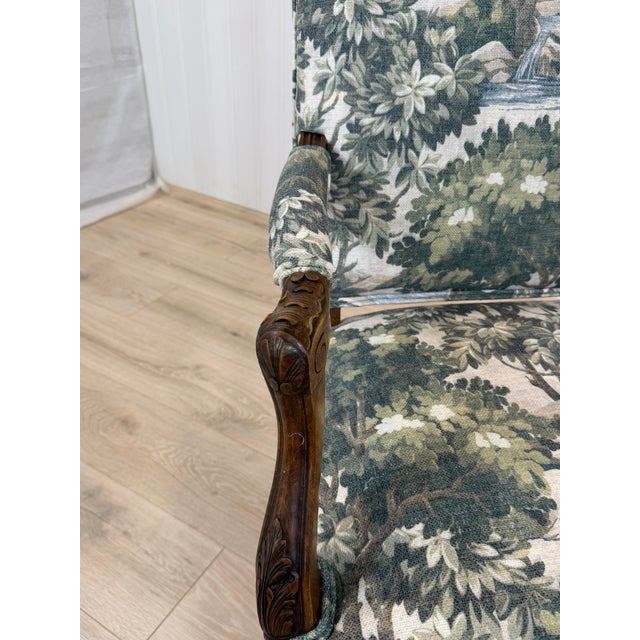 Newly Upholstered French Chair For Sale - Image 11 of 12