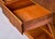 Wood Italian Art Deco Three Drawer Walnut Console With Crotch Veneer For Sale - Image 7 of 12