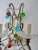 Italian Murano Fruit Colored Balls Crystal Beaded Sconces, Circa 1930 For Sale - Image 11 of 13