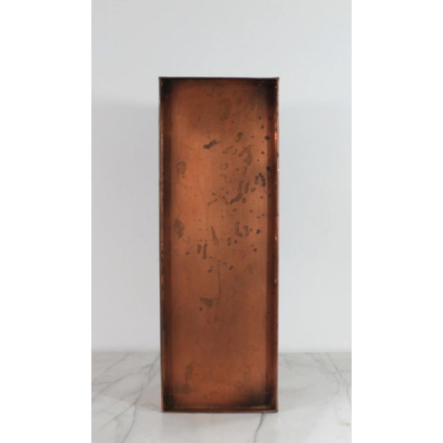 Copper Vintage Copper Wine Bottle Holder For Sale - Image 8 of 8