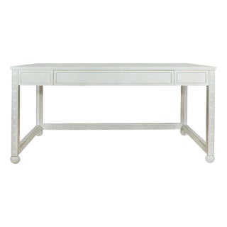 Bunny Williams Home Radnor Desk in Milk-White For Sale