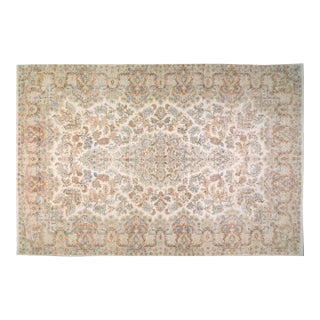 Vintage Turkish Anatolian Hand Knotted Wool Rug, 11'9x17'9 For Sale