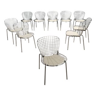 Chairs, 1960s, Set of 10 For Sale