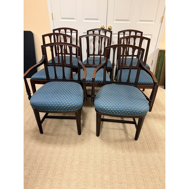 Set of 8 18th Century English Dining Chairs For Sale - Image 15 of 18