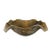 Mid 20th Century Large Mid 20th Century Rustic Carved Wood Draped Bowl or Handkerchief Vessel For Sale - Image 5 of 5