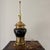 Vintage Chapman Bronze and Black Enamel Porcelain Table Lamp For Sale - Image 12 of 12