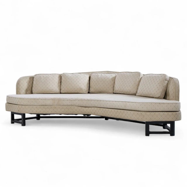 Mid-Century Modern Edward Wormley for Dunbar 6392a Mid Century Janus Sofa For Sale - Image 3 of 7