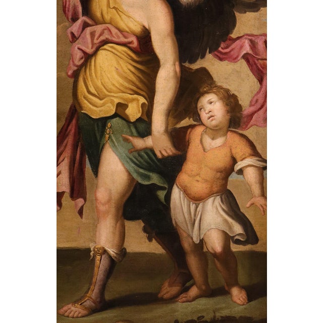 Alonso Cano, The Guardian Angel, 1650, Oil on Canvas For Sale - Image 12 of 15
