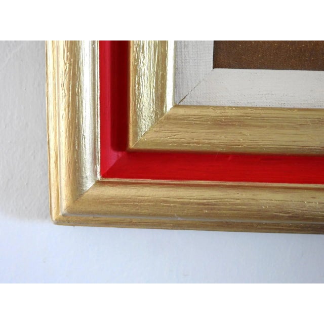 Red Balloon Oil Painting by San Franciscan Artist John Boyd May For Sale - Image 9 of 10