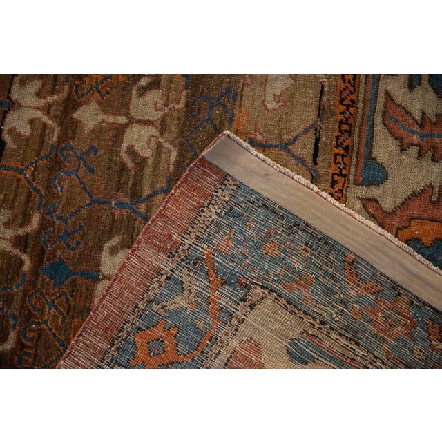 Antique Bakshaish Carpet - 7'7" x 12'10" For Sale In New York - Image 6 of 17