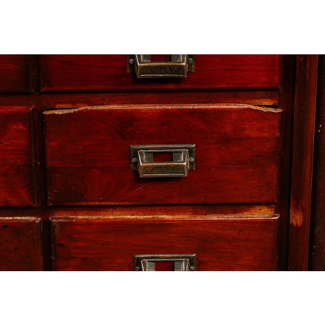 Massive Early 20th Century Double Apothecary Cabinet Set by W. B. McLean For Sale - Image 15 of 15