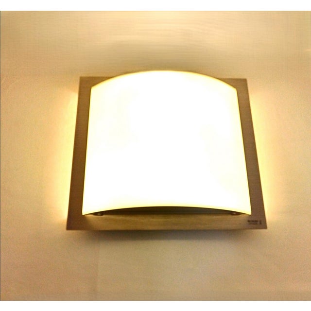 Murano Opaline Glass Wall Light, Ruggiu, Italy For Sale - Image 6 of 12