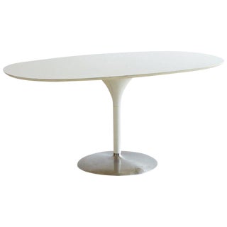 table saarinen eero oval tulip contemporary dining tables chairish knoll