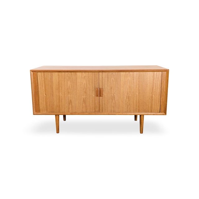 Mid-Century Teak Sideboard by Svend Aage Larsen for Faarup Møbelfabrik, 1960s For Sale - Image 12 of 12