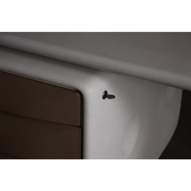 Metal Director's Desk by Ernest Igl for Wilhelm Werndl, Germany, 1970s For Sale - Image 7 of 17