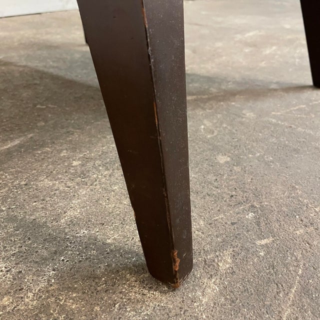 Mid Century Modern Tommi Parzinger Attributed Tall Wingback Chair For Sale - Image 9 of 11