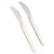 Cypress Lunch Knives in Sterling Silver by Henning Koppel for Georg Jensen, 1940s, Set of 2 For Sale - Image 6 of 6