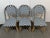Design Plus Gallery presents a Set of Three Riviera Bistro Chairs from Serena & Lily. These classes bistro chairs are...