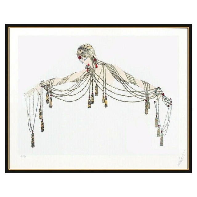 Message us to inquire about custom framing options! (Included for free with every purchase) The artwork is of impressive...