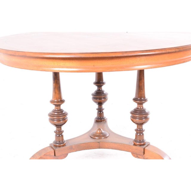 Antique Wood Table For Sale - Image 4 of 5