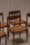 Mid-Century Wengé and Rattan Dining Chairs, 1970s, Set of 6 For Sale - Image 6 of 18