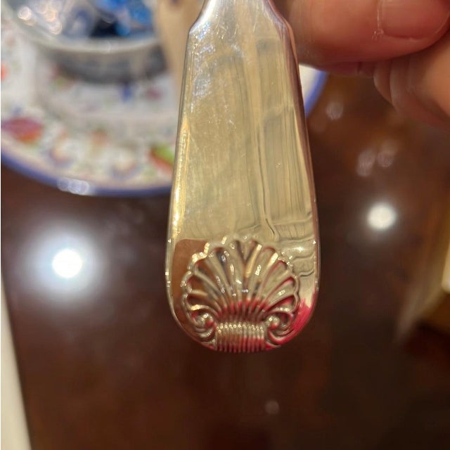 Late 20th Century English Sterling Fish Serving Piece For Sale - Image 4 of 4