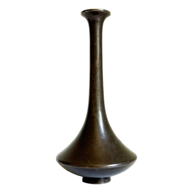 Meiji Era Bronze Vase, Japan For Sale